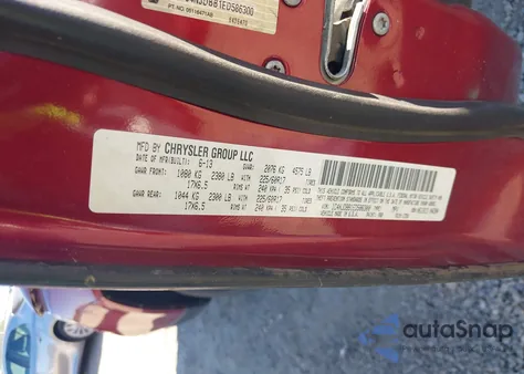 2014 Jeep Compass Sport from USA, damaged, VIN 1C4NJDBB1ED586300